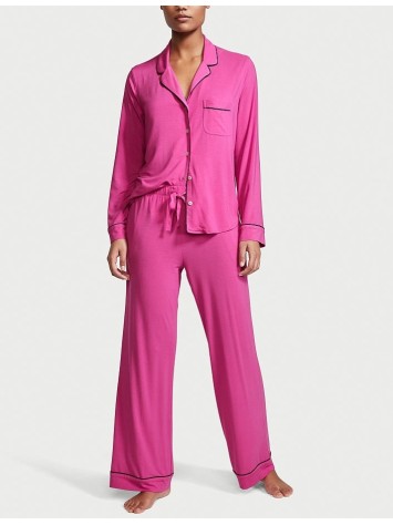 Піжама Modal Heavenly Long Pj Set Fuchsia
