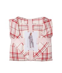 Піжама Victoria's Secret Flannel Long Pajama Set Peppermint Plaid