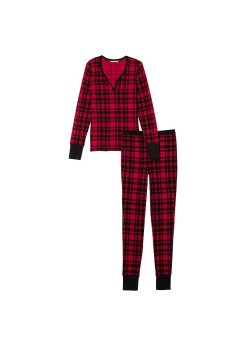 Пижама Thermal Long Pajama Set Red Buffalo Check
