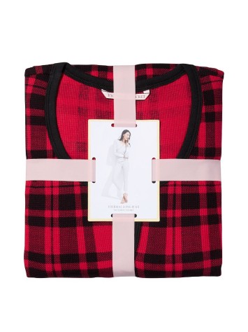 Пижама Thermal Long Pajama Set Red Buffalo Check