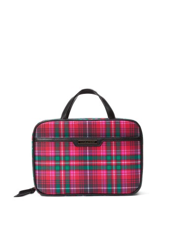 Тревел кейс Jetsetter Hanging Cosmetic Case Victoria's Secret Bright Tartan