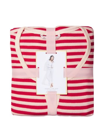 Піжама Thermal Long Pajama Set Peppermint Stripes