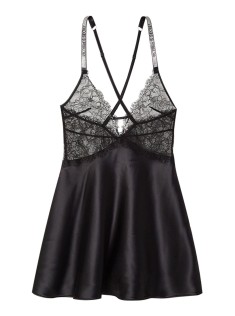 Пеньюар Victoria's Secret Shine Strap Satin Lace Slip Dress