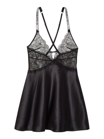 Пеньюар Victoria's Secret Shine Strap Satin Lace Slip Dress