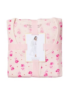 Пижама Thermal Long Pajama Set Pink Rose Dot
