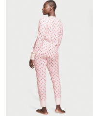 Пижама Thermal Long Pajama Set Pink Rose Dot