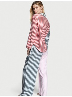 Піжама Victoria's Secret Flannel Long Pajama Set