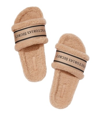 Домашні тапочки Victoria's Secret Beige Slippers