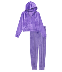 Велюровий спортивний костюм Вікторія Сикрет Brilliant Purple Velour