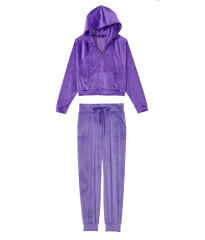 Велюровый спортивный костюм Виктория Сикрет Brilliant Purple Velour