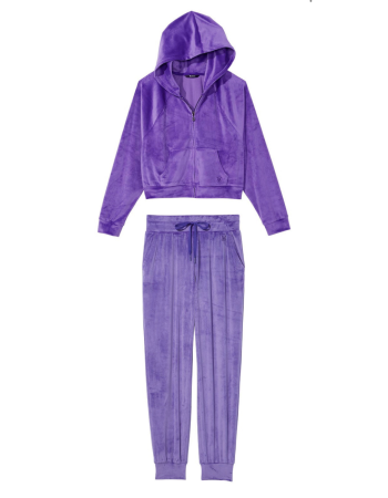 Велюровый спортивный костюм Виктория Сикрет Brilliant Purple Velour