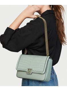 Крос-боді Вікторія Сікрет Medium Shoulder Bag Skyflower Croc