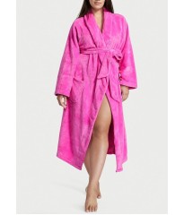 Плюшевый Халат Victoria's Secret Plush Long Robe Summer Pink