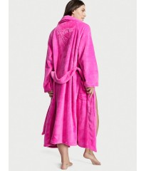 Плюшевий Халат Victoria's Secret Plush Long Robe Summer Pink