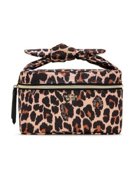 Б'юті кейс Victoria's Secret Leopard Runway Train Case