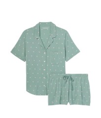Піжама Victoria Secret Modal Short PJ Set Green