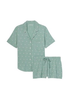 Піжама Victoria Secret Modal Short PJ Set Green