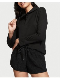 Піжама Plush Fleece Long-Sleeve Modal PJ Set Black