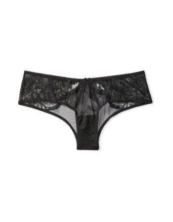 Трусики чики Victoria's Secret Very Sexy Black lace Cheeky panty