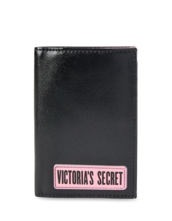 Обложка для паспорта Victoria’s Secret Black VS logo