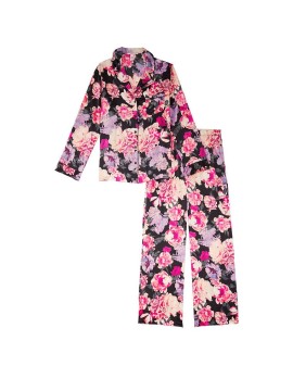 Піжама Victoria's Secret Satin Long PJ Set Floral print