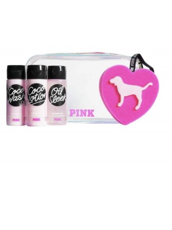 Подарунковий набір Victoria's Secret PINK COCO Gift Set Travel Pack Coconut Oil