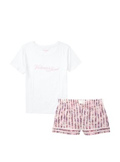 Піжама Victoria's Secret Cotton Short Tee-jama