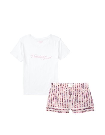 Піжама Victoria's Secret Cotton Short Tee-jama