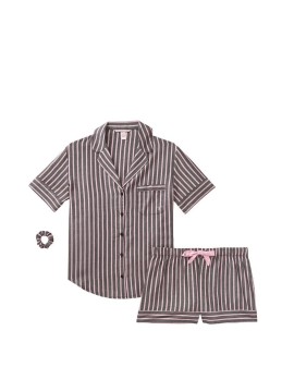 Фланелева піжама Victoria's Secret Shimmer Short Pj Set