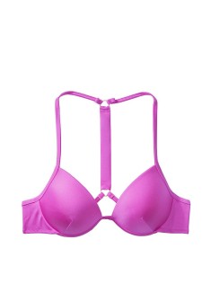 Купальник Вікторія Сікрет з пушап Shine Strap & Brazilian panty Fuchsia