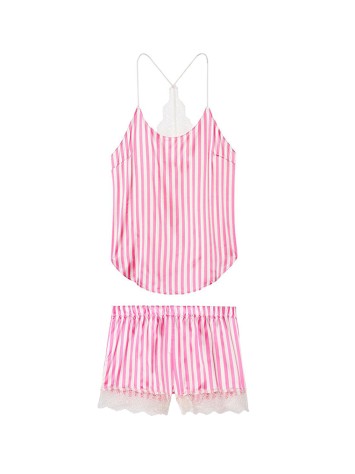 Піжама Victoria's Secret Racerback Satin Cami PJ Set