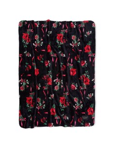 Плед Plush Fleece Blanket Flower print