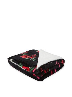 Плед Plush Fleece Blanket Flower print