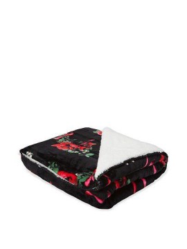 Плед Plush Fleece Blanket Flower print