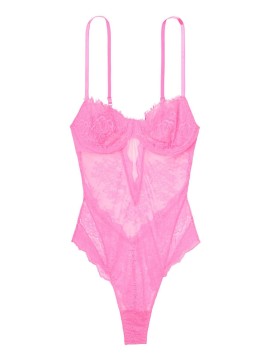 Боді Very Sexy Wicked Unlined Balconette Teddy Rose Lace