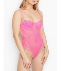 Боди Very Sexy Wicked Unlined Balconette Teddy Rose Lace