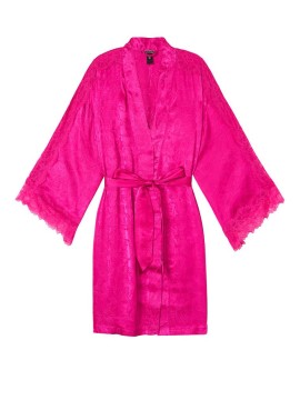 Халат Satin Jacquard Flounce Robe