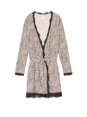 Халат Victoria Secret Modal Ballerina Robe Leopard