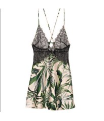 Пеньюар Victoria's Secret Very Sexy Lace Slip dress Palm print