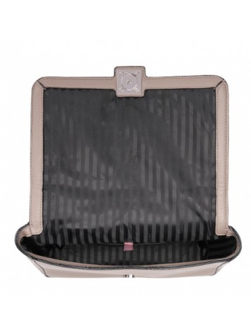 Крос-боді Вікторія Сікрет Medium Shoulder Bag Grey with Gold dot