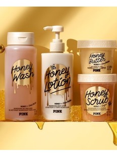 Гель для душу-скраб Honey Scrub Wash PINK Victoria's Secret