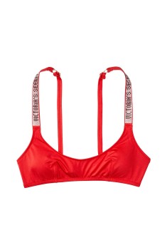 Купальник VS Shine Strap Tulum Scoop Swim Top & Brazilian panty Lipstick