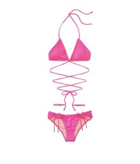 Купальник Victoria's Secret Shimmer Hot pink