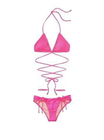 Купальник Victoria's Secret Shimmer Hot pink
