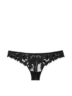 Комплект Трусики з поясом VS Very Sexy Floral Appligue Thong panty &amp; Garter