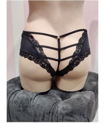 Трусики чіки Victoria's Secret Very Sexy Black Lace