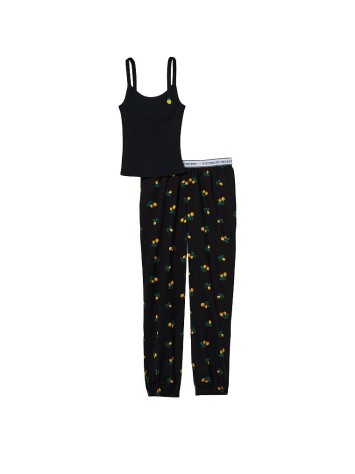 Піжама Cotton Tank Jogger Pajama Set Lemon