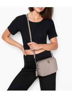 Сумка The Victoria Top Zip crossbody Velvet Musk