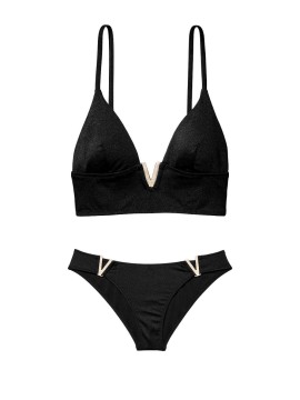 Купальник V-Hardware Bralette Bikini Top &  Brazilian bottom Вікторія