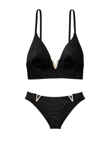 Купальник V-Hardware Bralette Bikini Top &  Brazilian bottom Вікторія